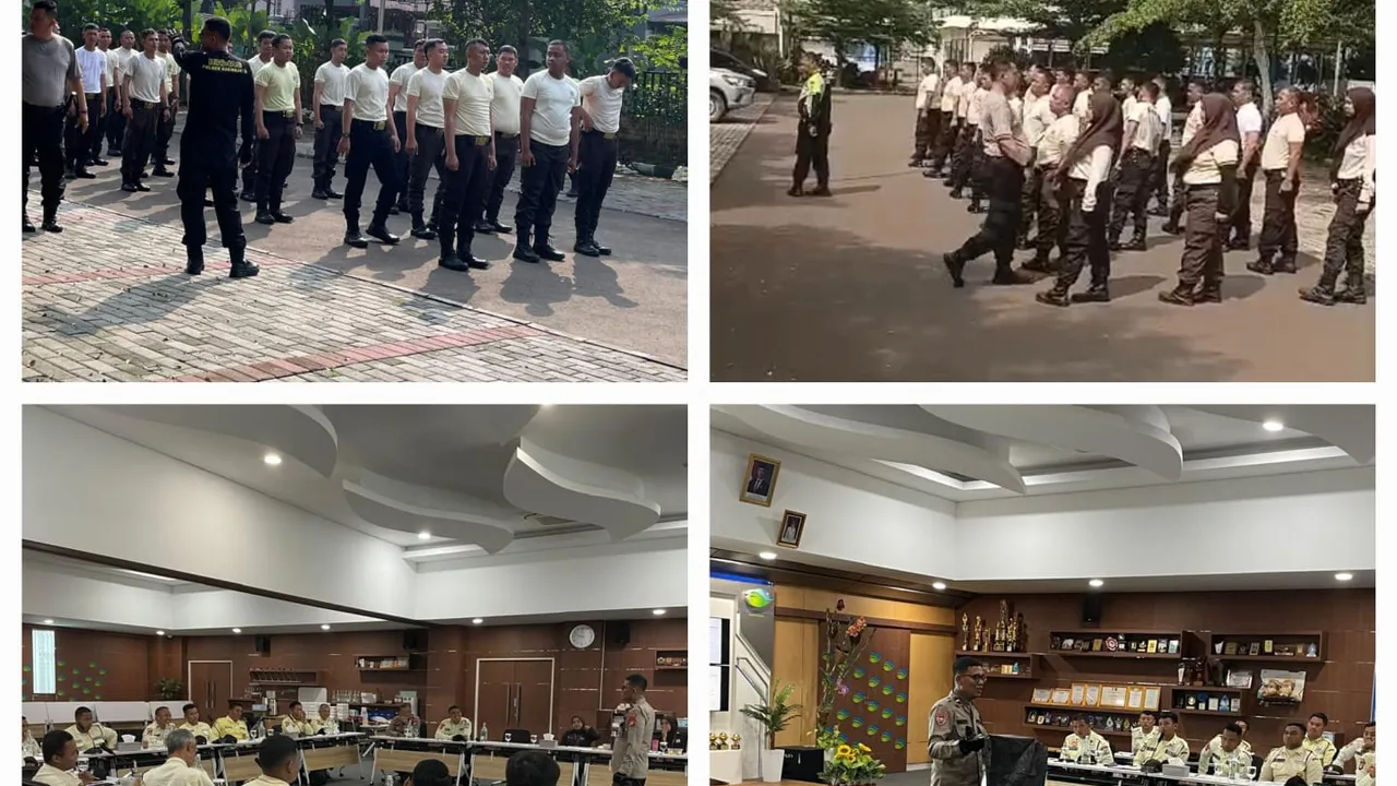 Diklat LDKP Satpam PT Tirta Asasta Depok (Perseroda) Tingkatkan Kompetensi dan Disiplin Anggota Satpam